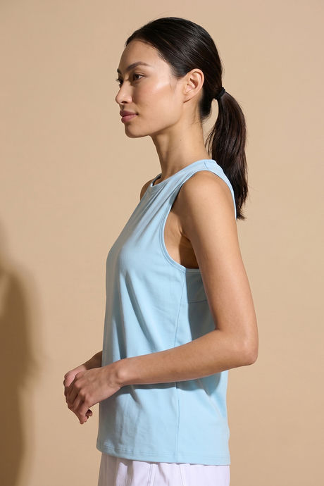 Zelocity Quick Dry Contour Tank Top - Spun Sugar — image 4